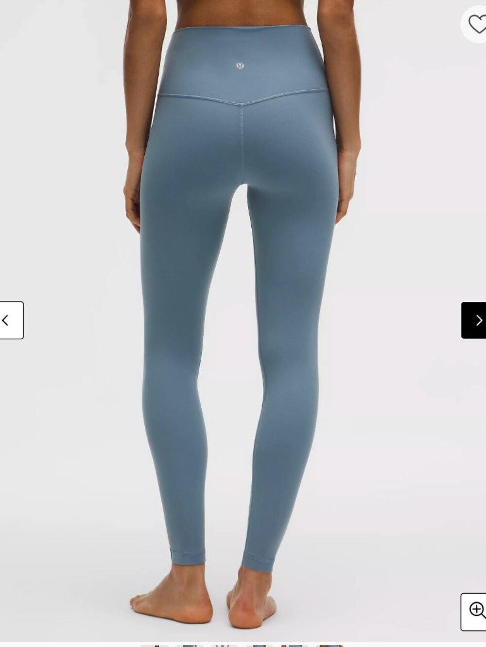 Blue lululemon align leggings